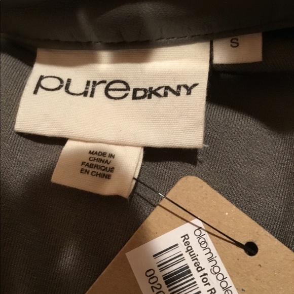 PURE DKNY MOTO LEATHER JACKET NWT SZ S ORIG $895!!! - Picture 8 of 10